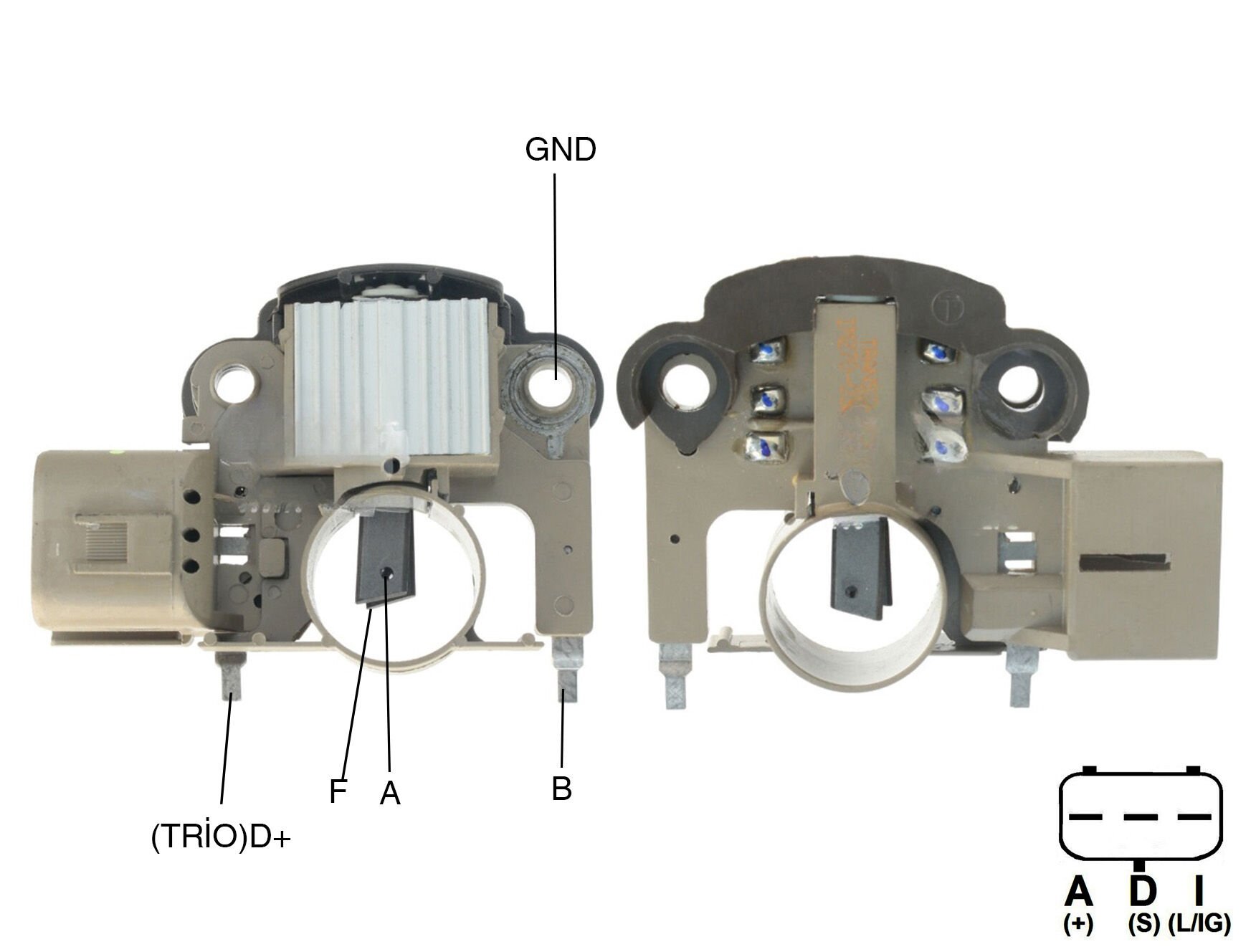 ALTERNATOR KONJEKTOR 12V FORD