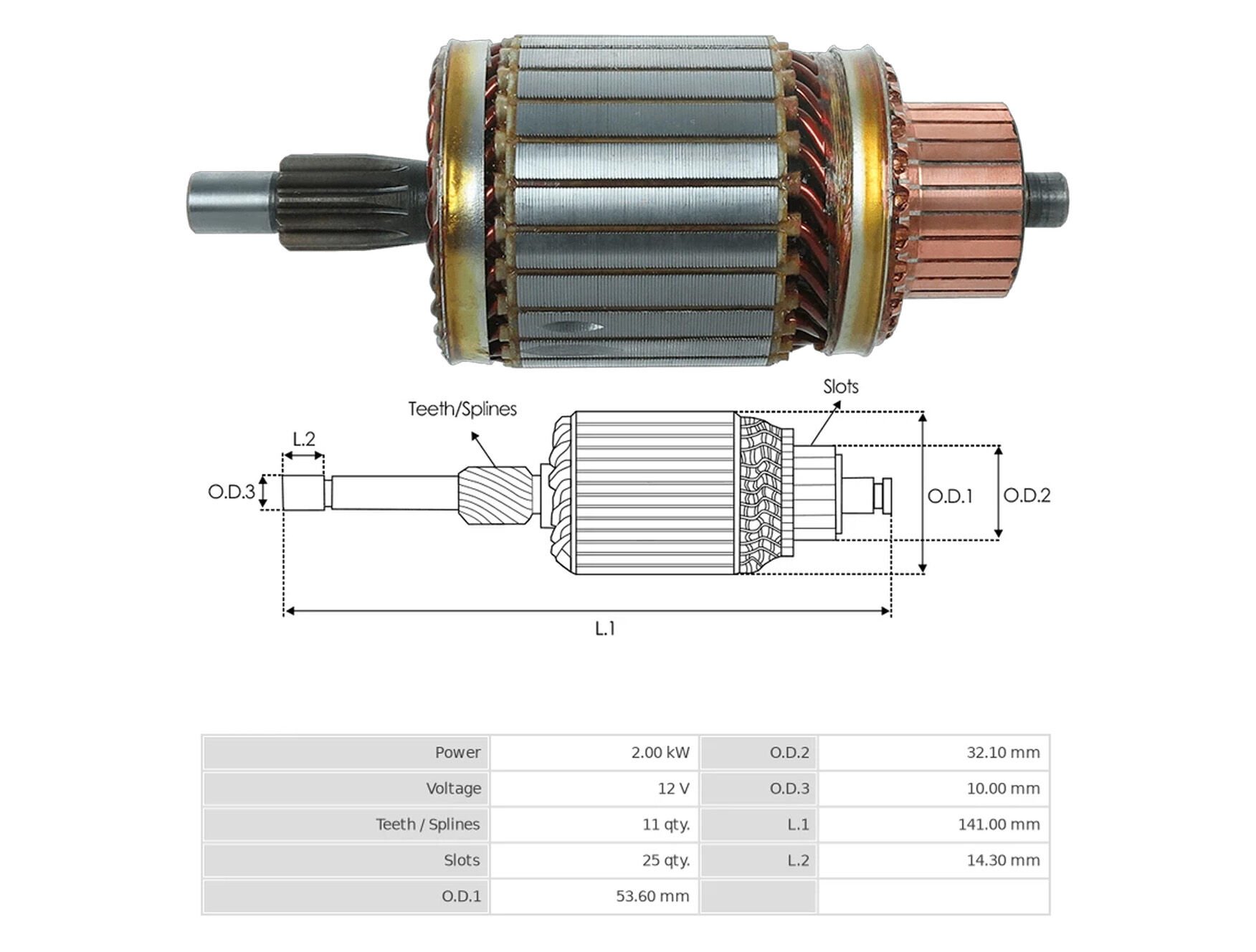 MARS KOLLEKTORU 12V 11 DIS NISSAN NAVARA 2.5 DCI (D40 MOTOR) M8T. (UMM-3295)