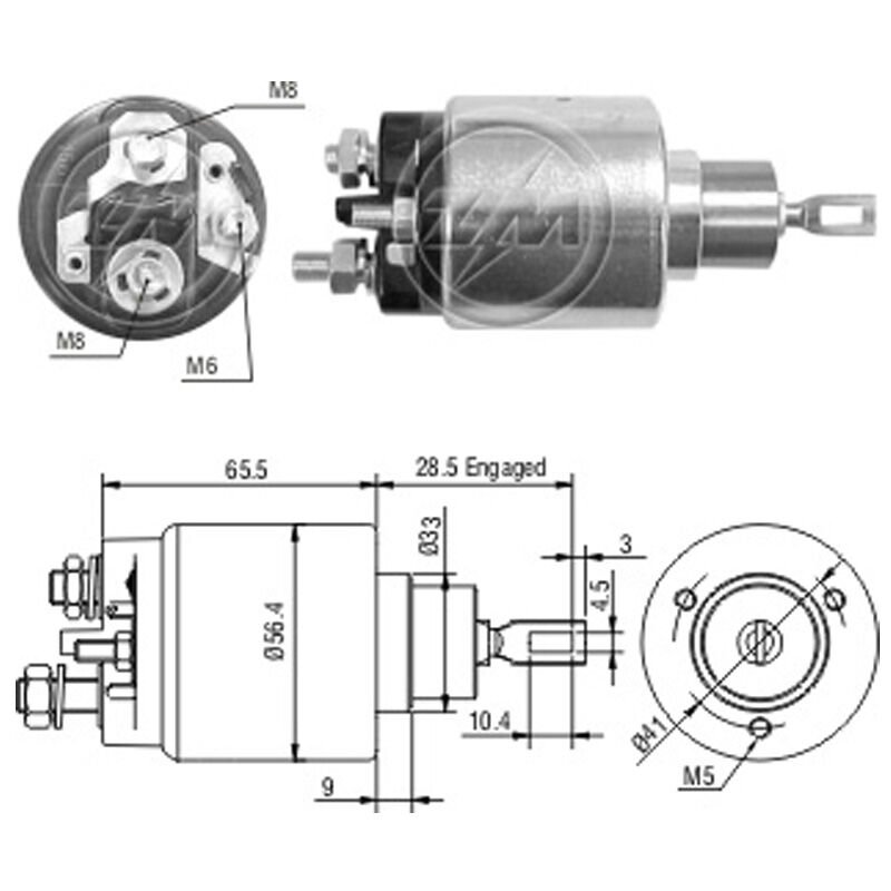 ZM 2473 - MARŞ OTOMATİĞİ 12V
