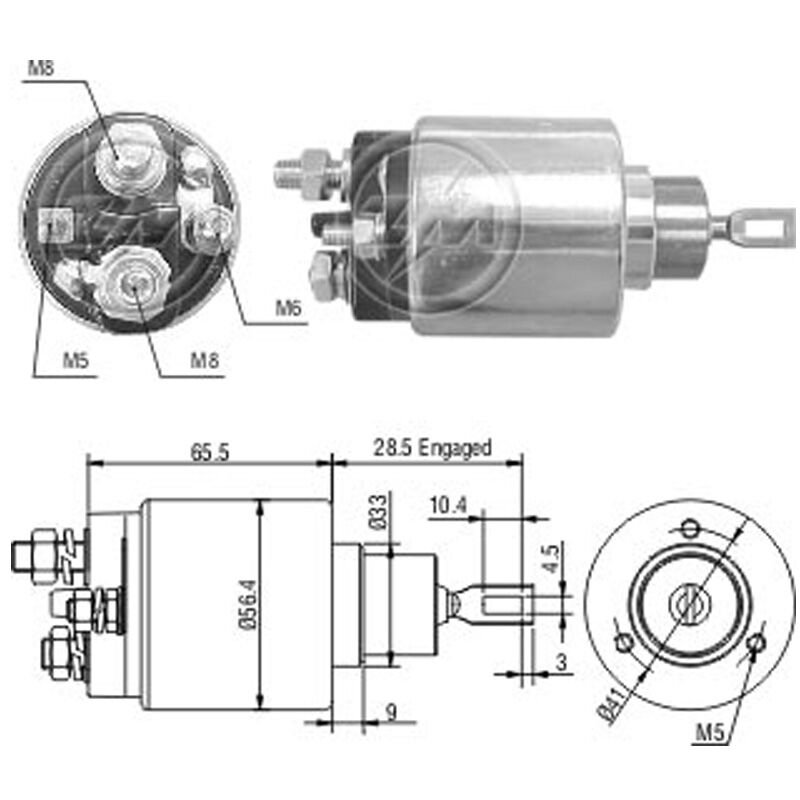 ZM 1475 - MARŞ OTOMATİĞİ 12V