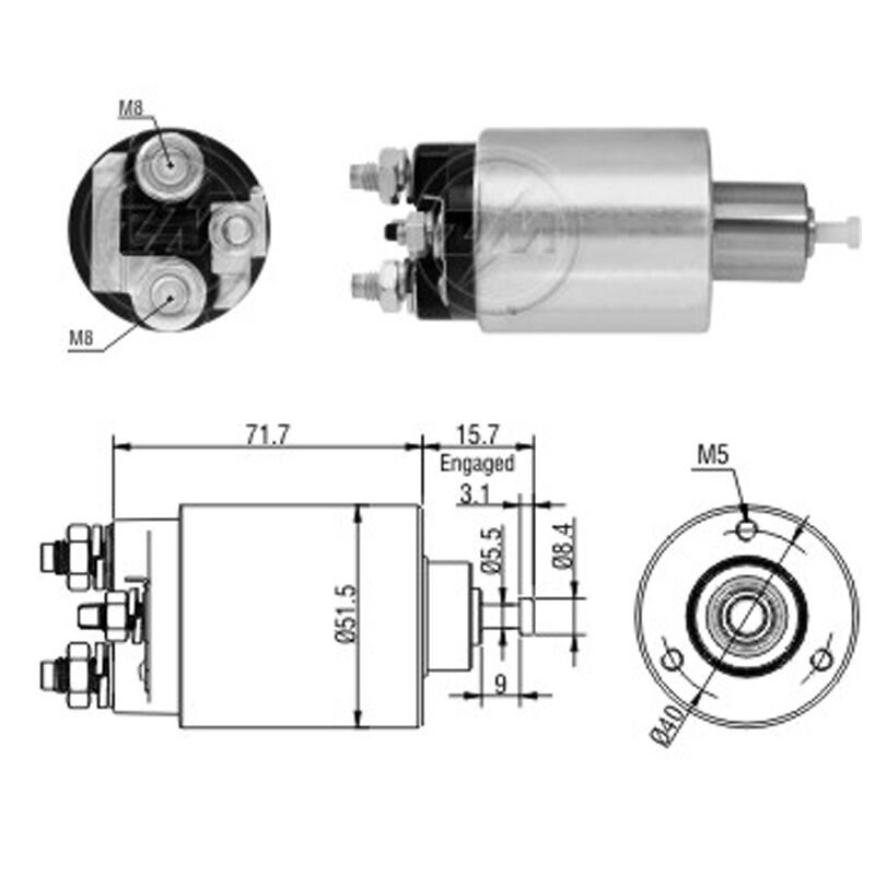 ZM 865 - MARŞ OTOMATİĞİ 12V
