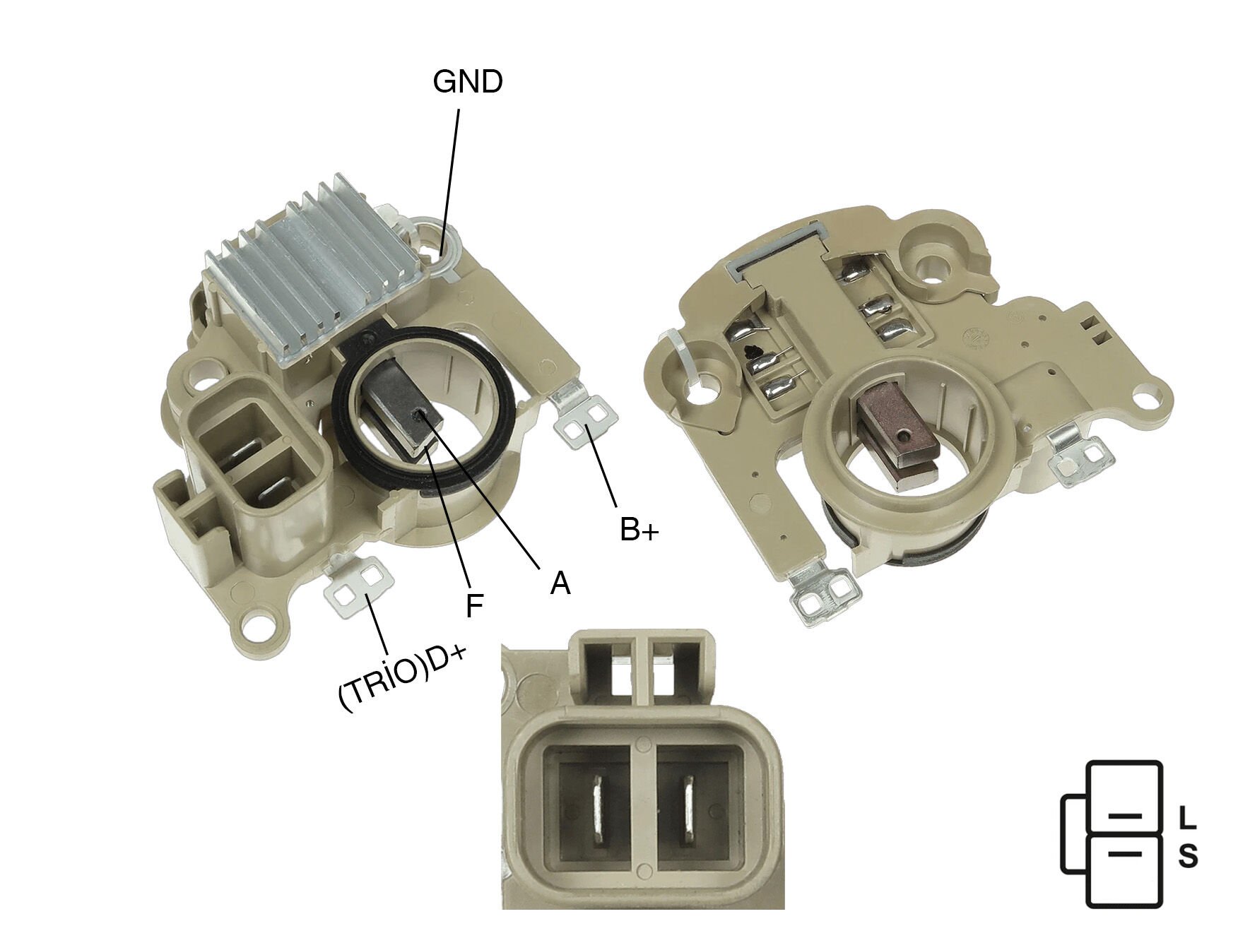 ALTERNATOR KONJEKTOR 12V MITSUBISHI / NISSAN / FORD / LINDE FORKLIFT