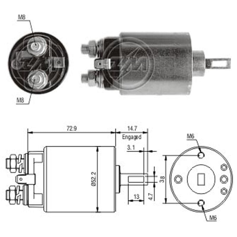ZM 1782 - MARŞ OTOMATİĞİ 12V