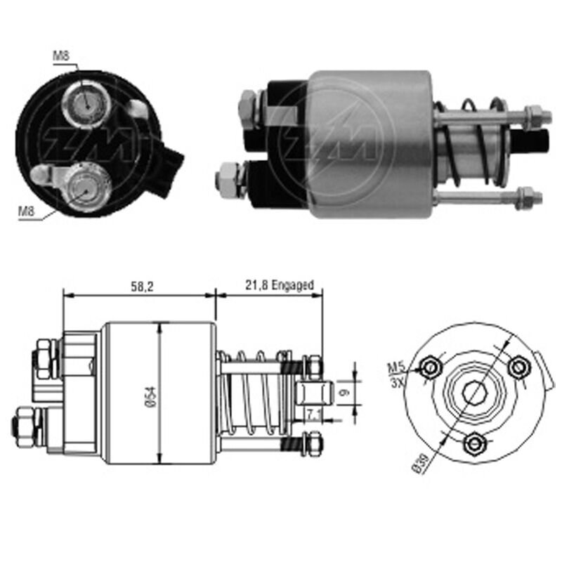 ZM 397 - MARŞ OTOMATİĞİ 12V