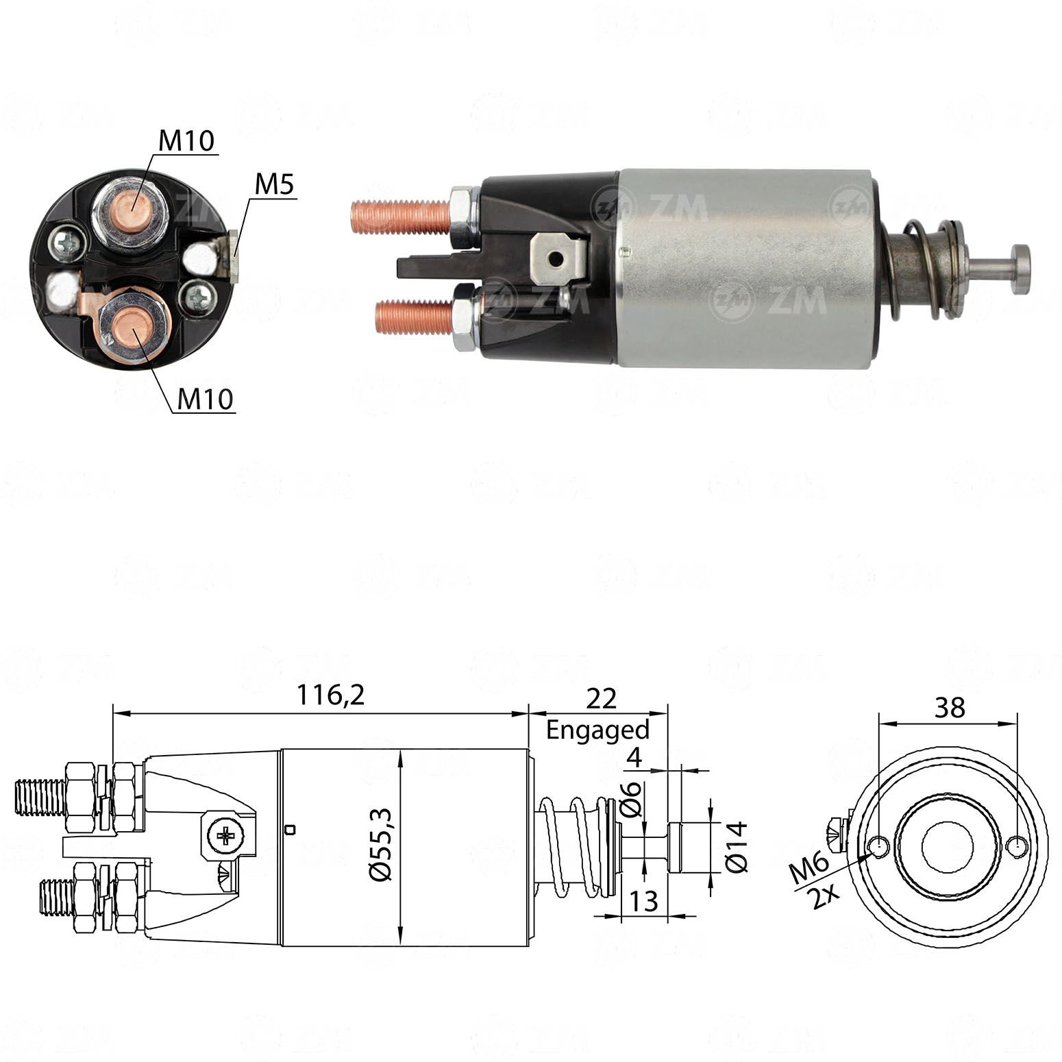 ZM 3897 - MARŞ OTOMATİĞİ 24V