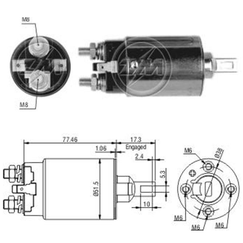 ZM 692 - MARŞ OTOMATİĞİ 12V