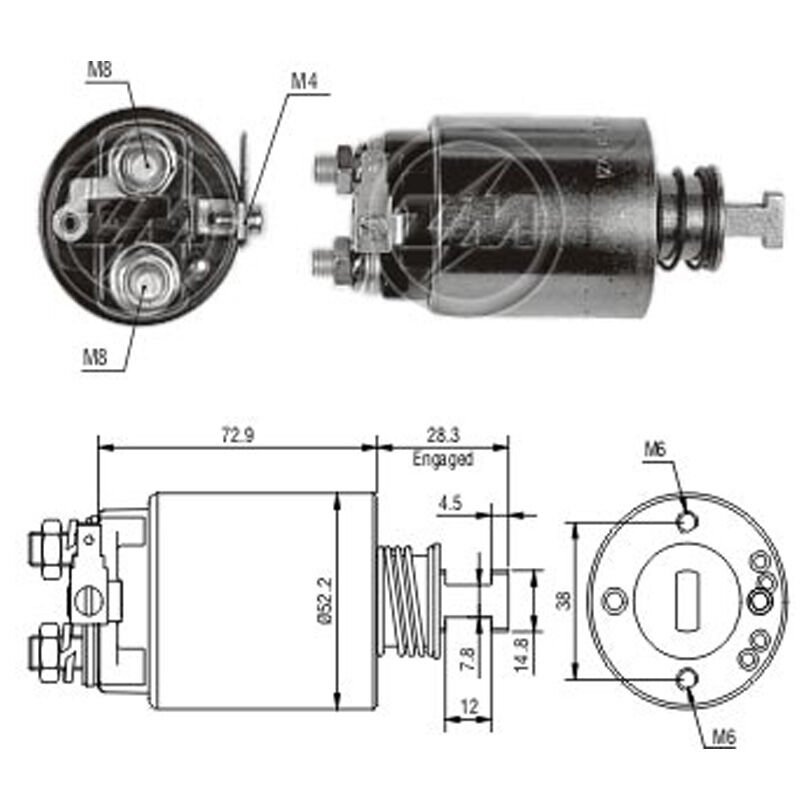 ZM 688 - MARŞ OTOMATİĞİ 12V