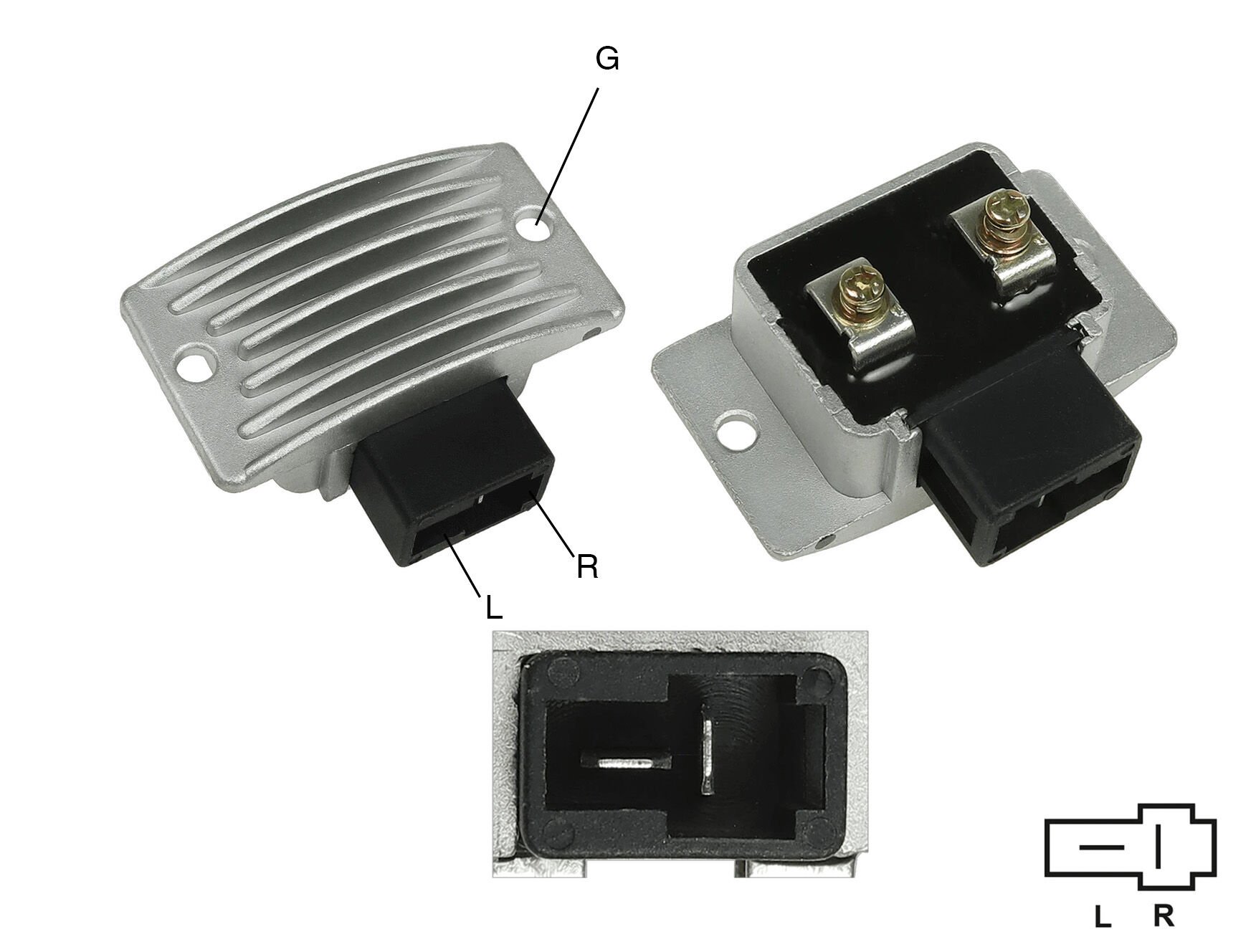 ALTERNATOR KONJEKTOR 12V KIA CERES BONGO BESTA 2 FISLI - 3 CIVATALI
