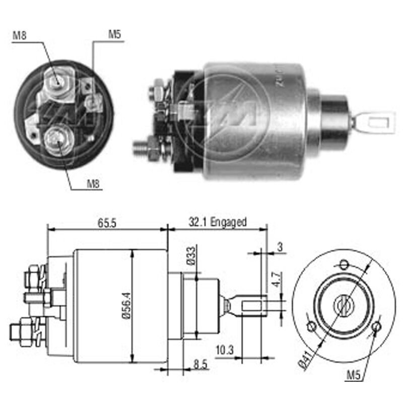 ZM 677 - MARŞ OTOMATİĞİ 12V