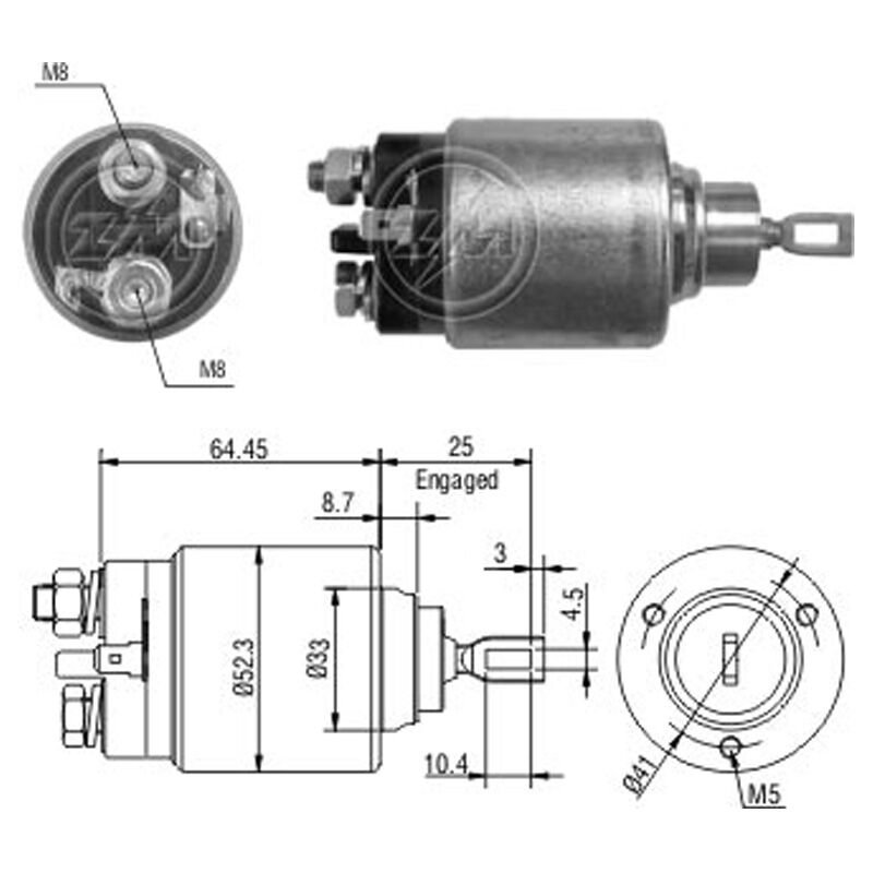 ZM 373 - MARŞ OTOMATİĞİ 12V