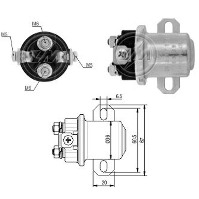 ZM 4407 - MARŞ OTOMATİĞİ 12V