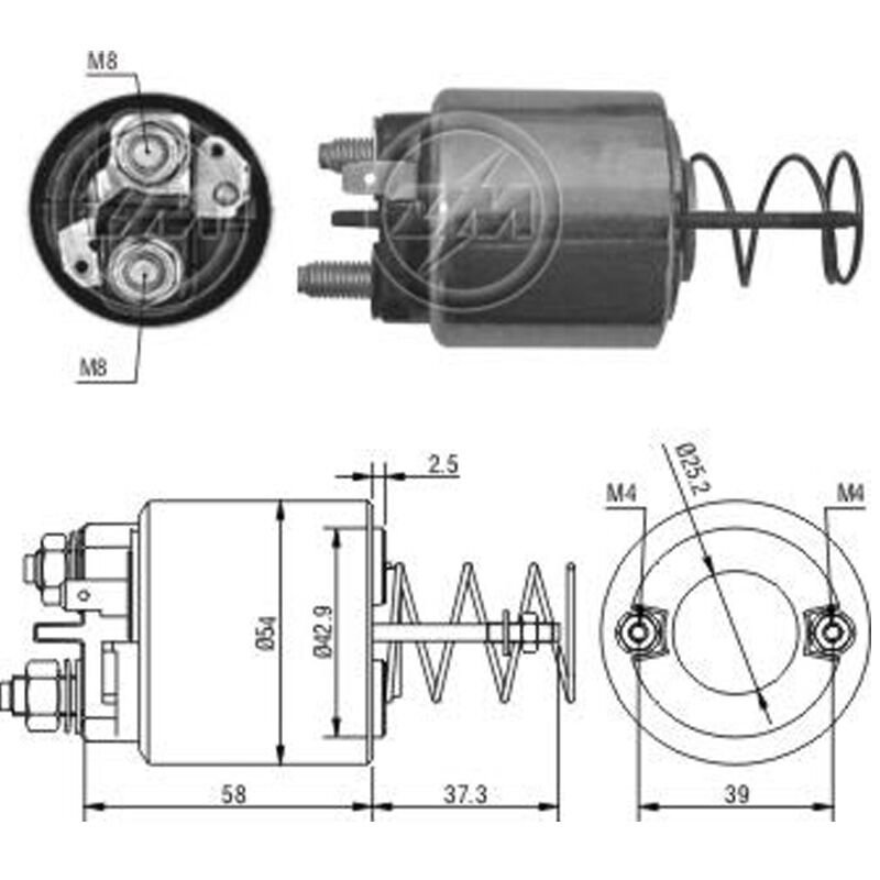 ZM 1597 - MARŞ OTOMATİĞİ 12V