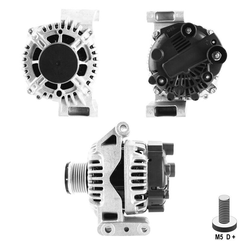ALTERNATOR 12V 90 AMP OPEL ASTRA - COMBO - CORSA 1.3 CDTI / FIAT DOBLO - FIORINO 1.3 JTD
