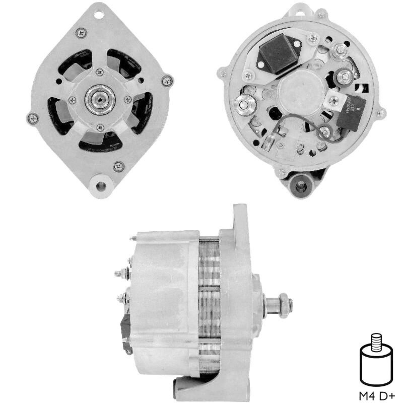 ALTERNATOR 24V 55 AMP SCANIA / CATERPILLAR E.M.