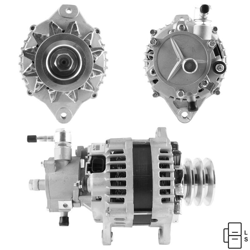 ALTERNATOR 24V 80 AMP ISUZU TURKUAZ OTOBUS KLIMALI IKI FIS (4HF1) (LR280-508)