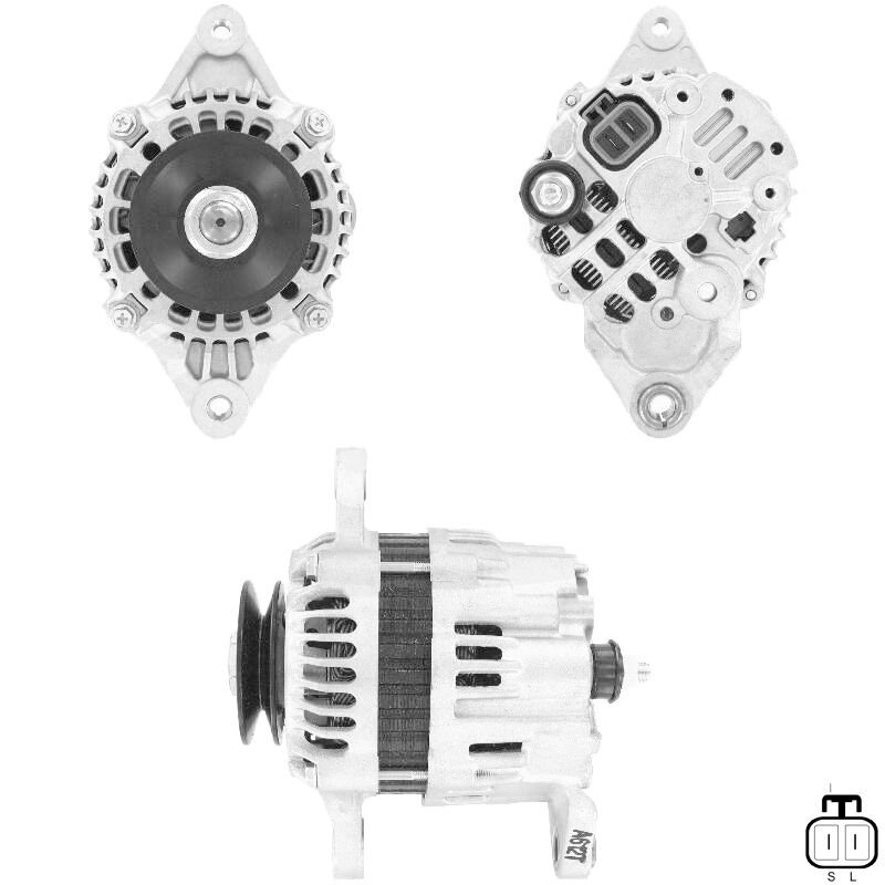 ALTERNATOR 12V 40 AMP NISSAN FORKLIFT - TCM FORKLIFT