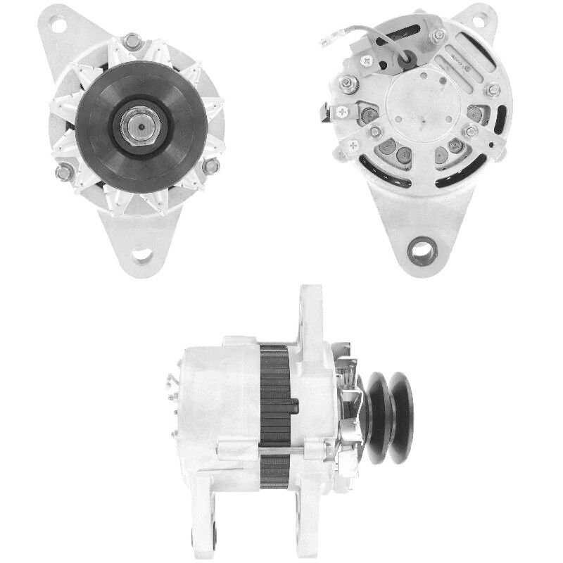ALTERNATOR 24V 40 AMP ISUZU MOTORLU IS MAKINASI / HITACHI EX200 PALETLI EXCAVATOR / TCM FD3SZ FORKLIFT