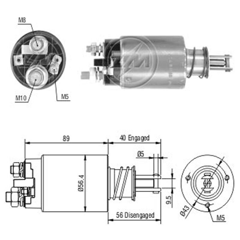 ZM 803 - MARŞ OTOMATİĞİ 12V