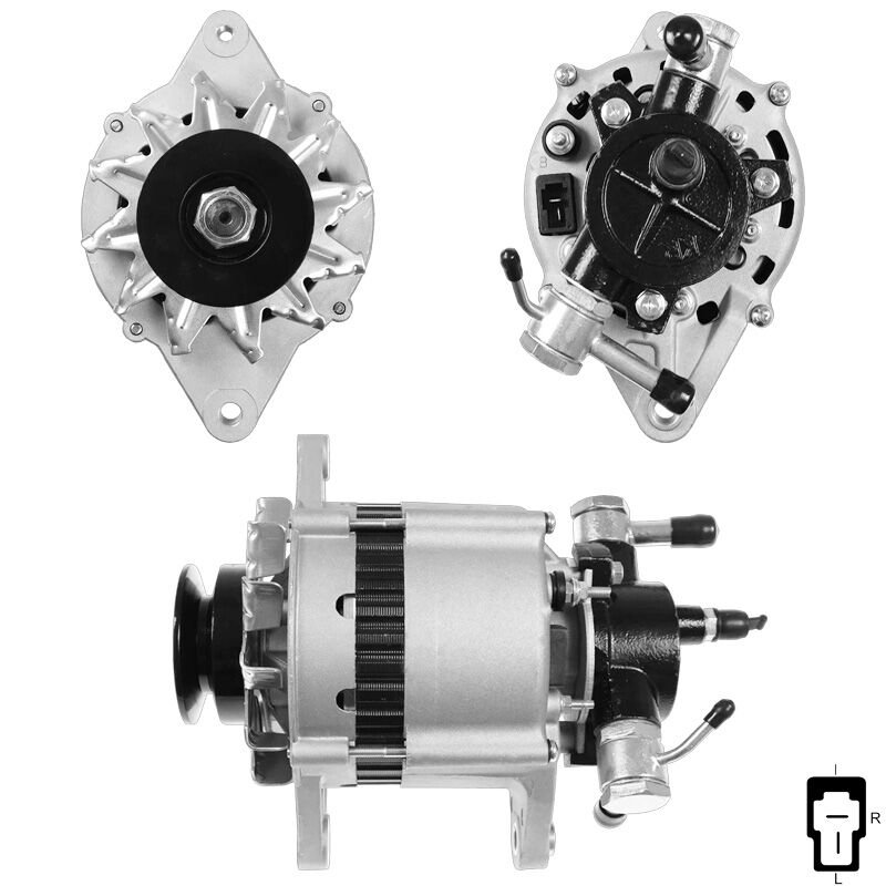 ALTERNATOR 12V 60 AMP MAZDA E2200 / ISUZU (ISUZU KONJEKTORLU + MAZDA SOKETLI) (RF) (R12)
