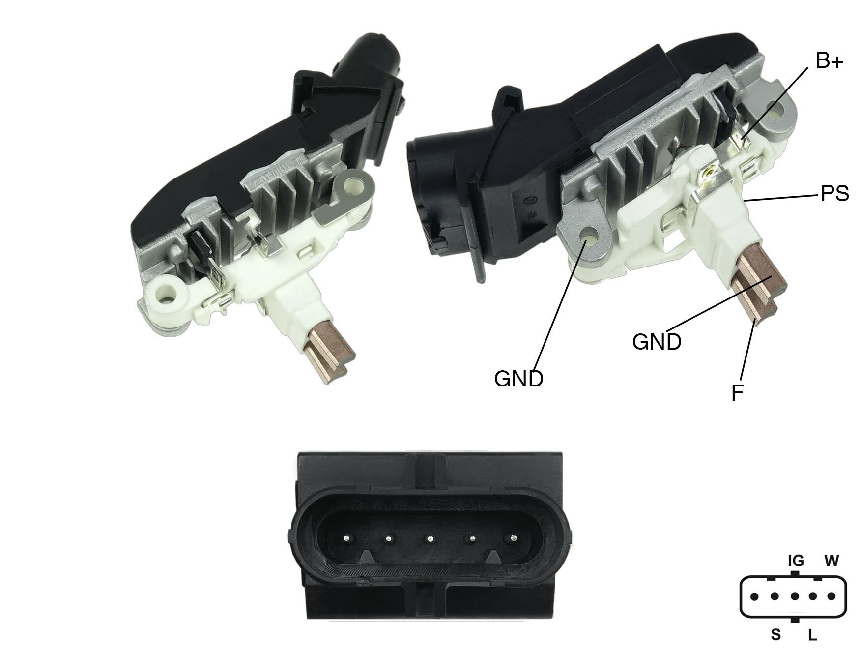 UVR B 558B - ALTERNATÖR KONJEKTÖR 24V