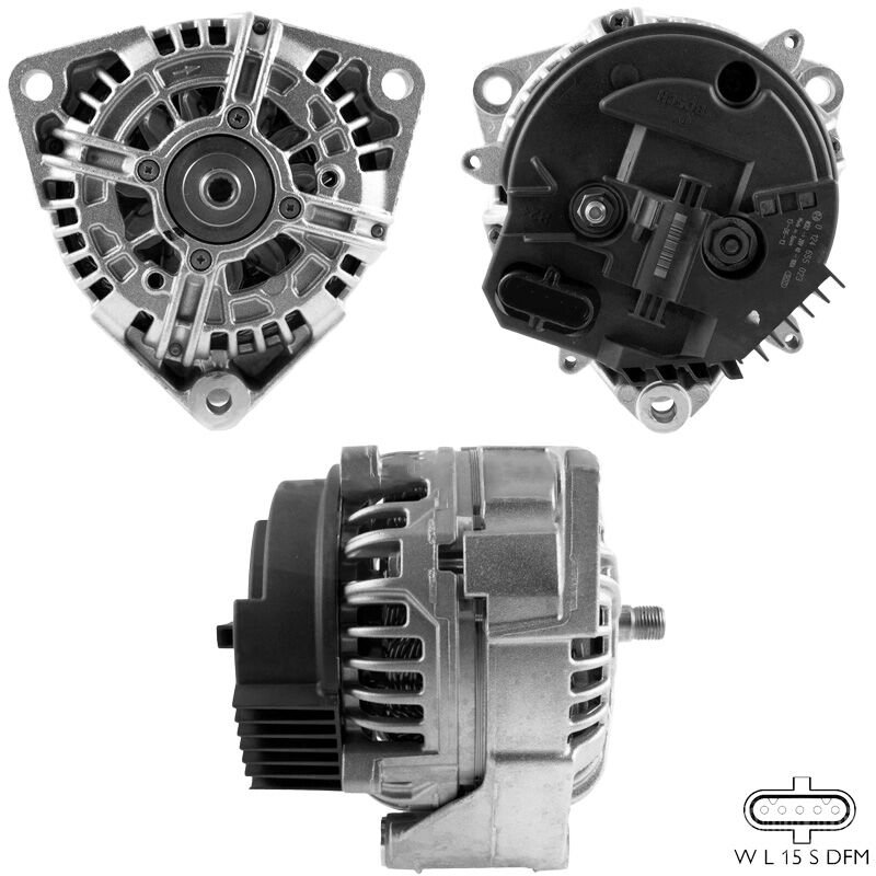 UWA 3943 - ALTERNATÖR 24V 110A