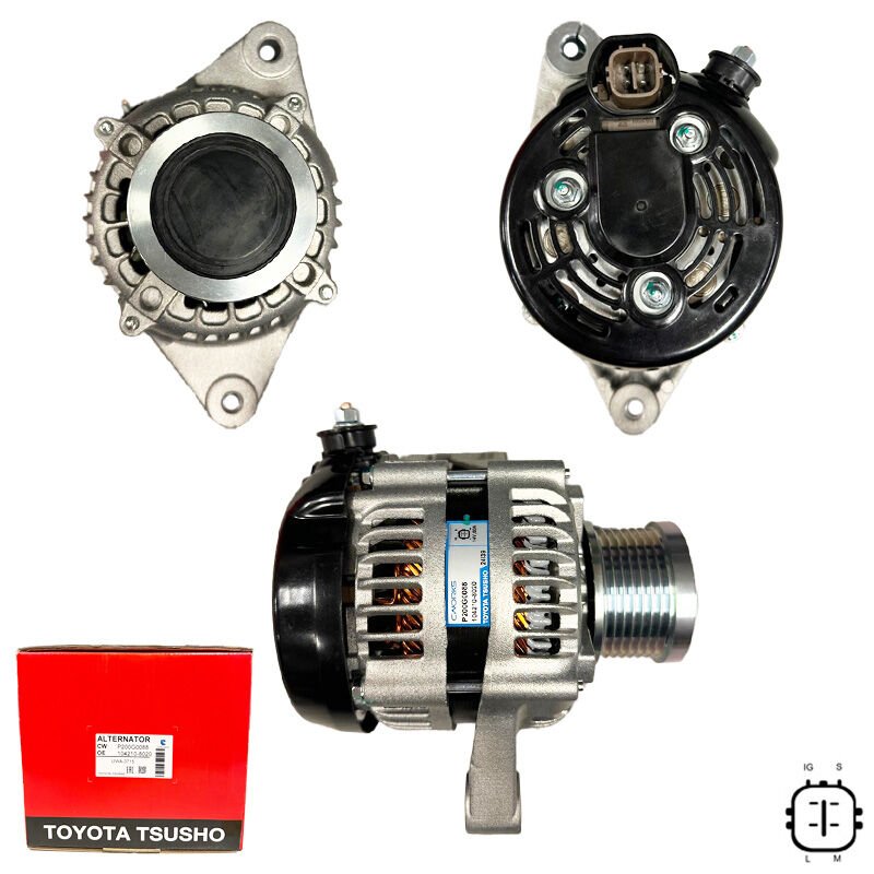 UWA 3715TS - ALTERNATÖR 12V 80A