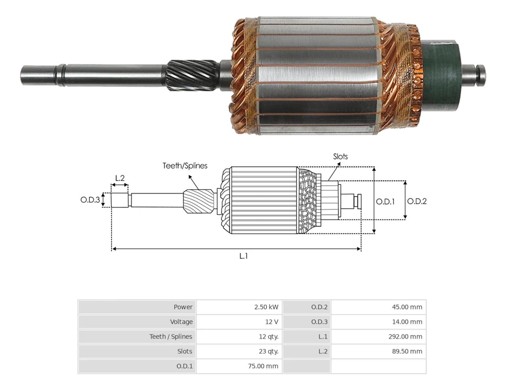 UMK 1101 - MARŞ KOLLEKTÖRÜ 12V 12 DİŞ