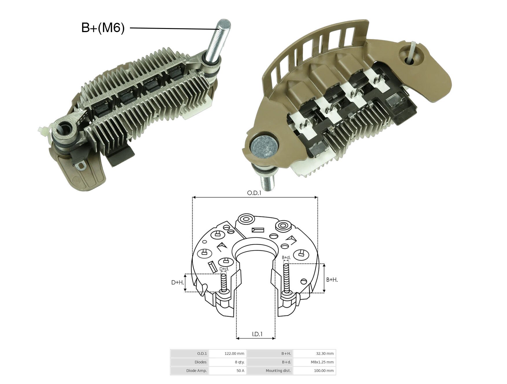 ALTERNATOR DIOT TABLASI 24V DEUTZ MOTORLU DORUK OTOBUS (UWA-3733)