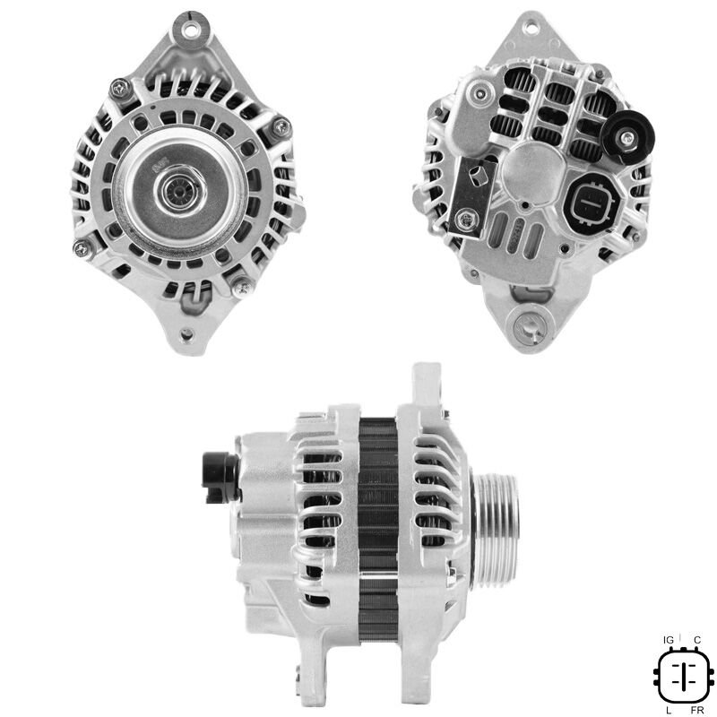 ALTERNATOR 12V 80 AMP HONDA CIVIC VIII 1.4 - JAZZ II (A5TB1391)