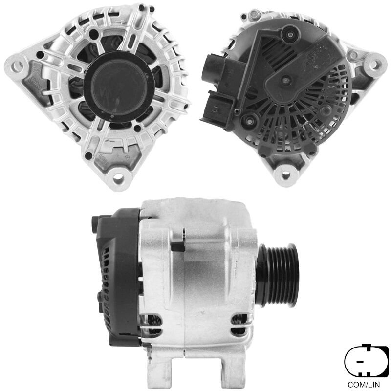 ALTERNATOR 12V 120 AMP FORD FOCUS - C MAX - TOURNEO COURIER 1.5 TDCI - 1.6 TDCI / VOLVO C 30 - V 50 1.6D (LIN)