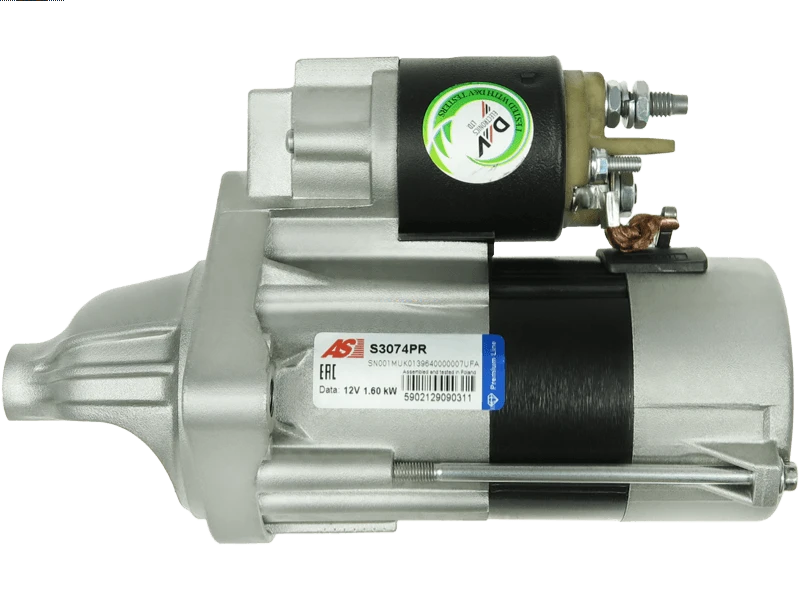 MARS MOTORU 12V 1,6 KW 10 DIS (CW) BMW 118 - 120 - 318 - 320 - 520 - X3 2.0D (UMM-3364)