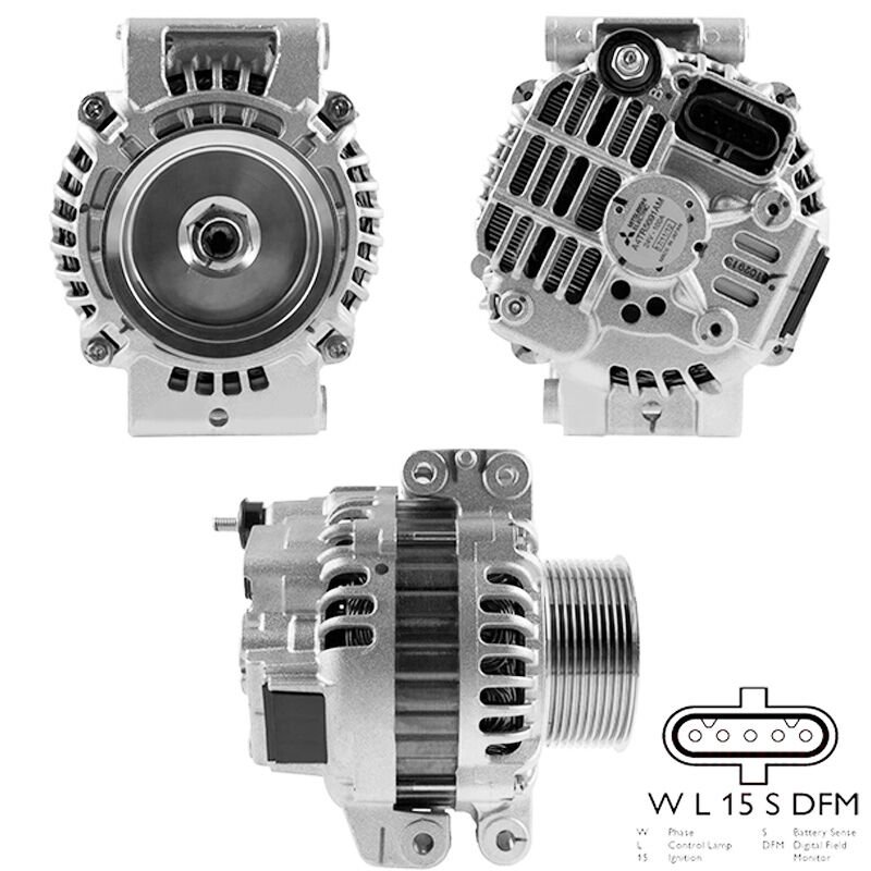A4TRG691 - ALTERNATÖR 24V 100A