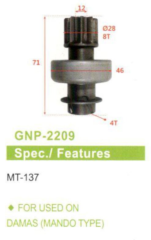 GNP 2209 - MARŞ DİŞLİSİ