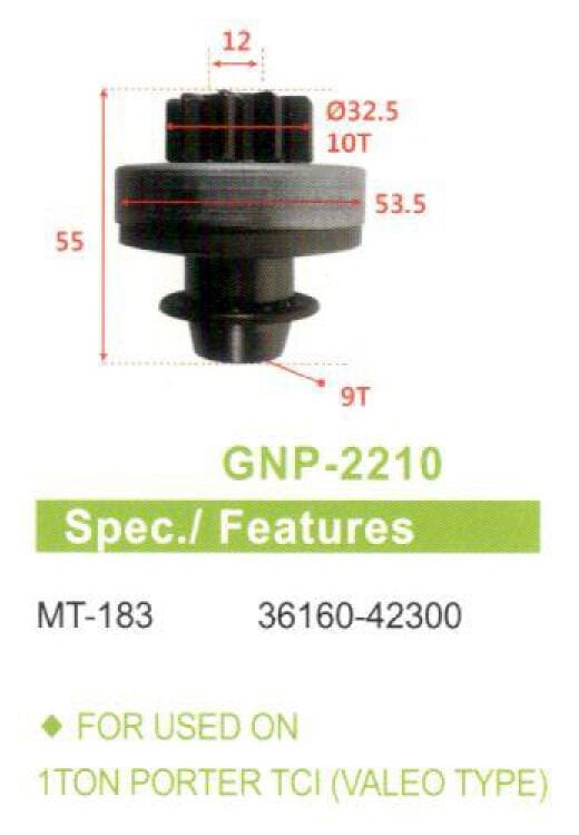 GNP 2210 - MARŞ DİŞLİSİ