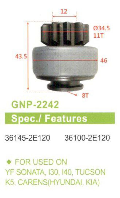 GNP 2242 - MARŞ DİŞLİSİ 11 DİŞ