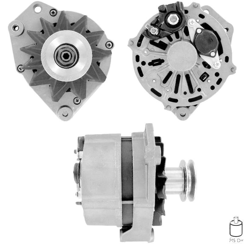 ALTERNATOR 12V 90 AMP AUDI 80 - 100 - 200 / VOLKSWAGEN GOLF - JETTA - PASSAT - TRANSPORTER T3