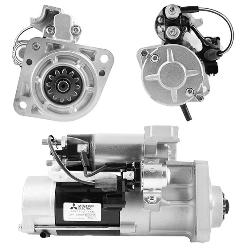 M8T63271 - MARŞ MOTORU 24V 5,0 KW 12 DİŞ
