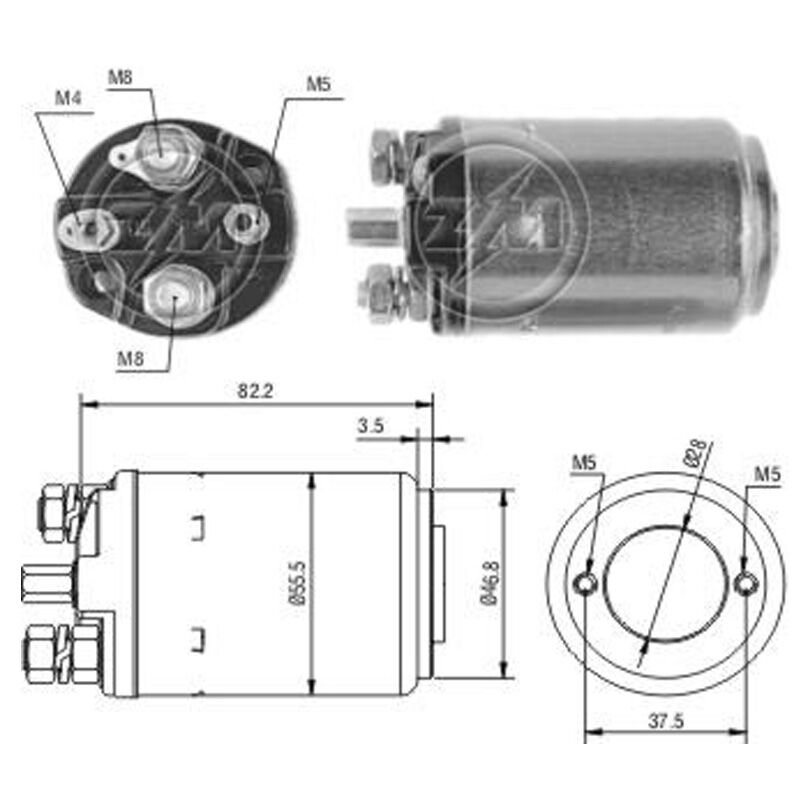 ZM 515 - MARŞ OTOMATİĞİ 12V
