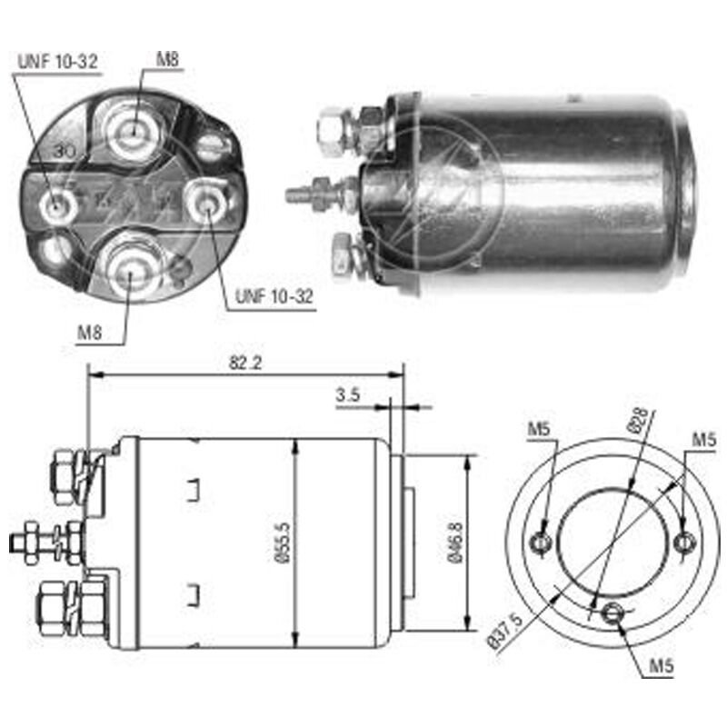 ZM 1514 - MARŞ OTOMATİĞİ 12V