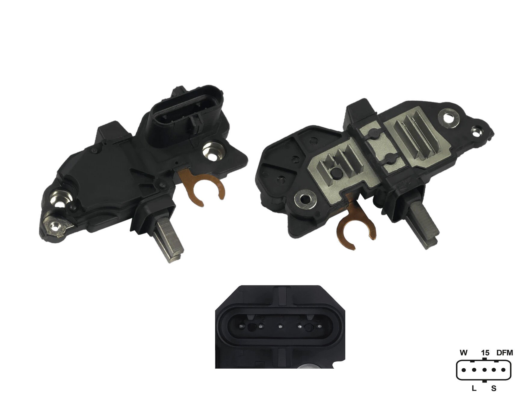 ALTERNATOR KONJEKTOR 24V RENAULT / VOLVO / IVECO / DAF / JOHN DEERE 14MM (W. L. 15. S. DFM)