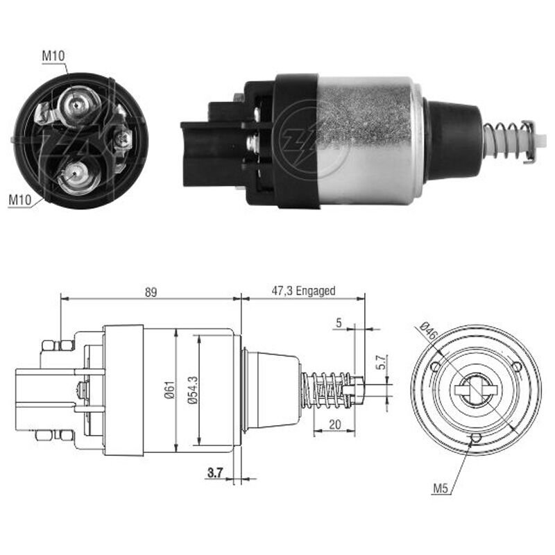 ZM 1648 - MARŞ OTOMATİĞİ 12V