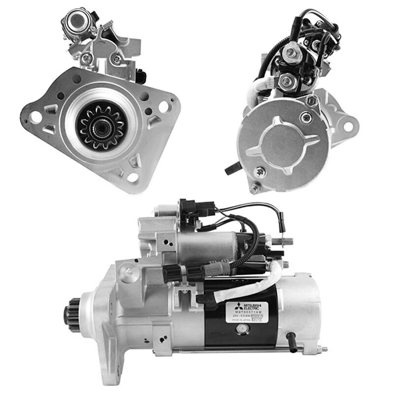 M9TD1271 - MARŞ MOTORU 24V 5,5 KW 12 DİŞ