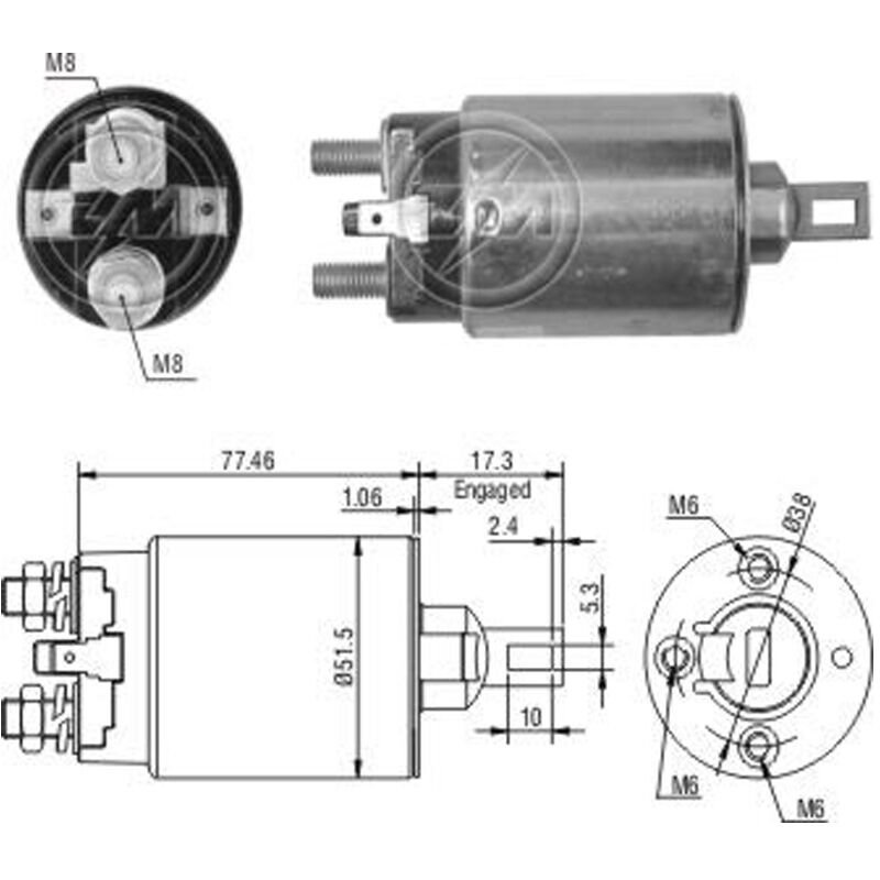 ZM 1691 - MARŞ OTOMATİĞİ 12V