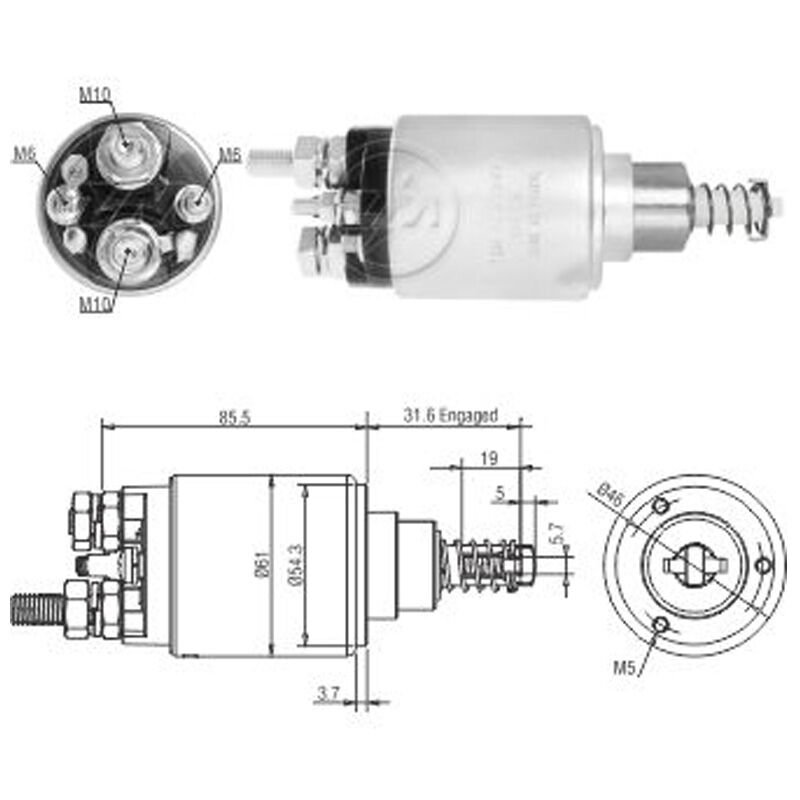 ZM 1732 - MARŞ OTOMATİĞİ 24V