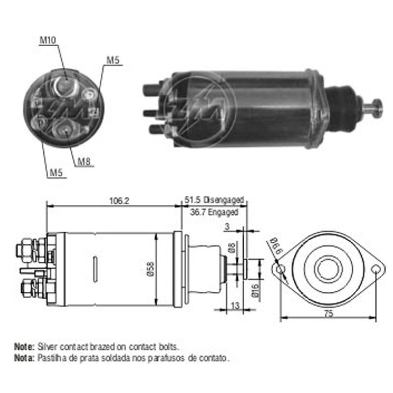 ZM 812 - MARŞ OTOMATİĞİ 24V
