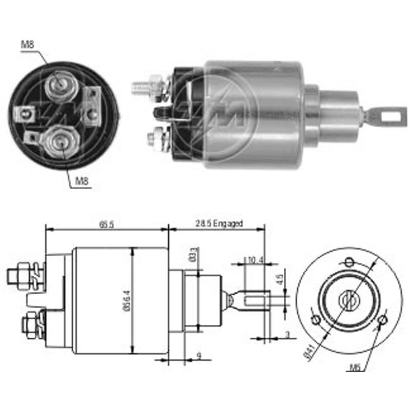 ZM 1573 - MARŞ OTOMATİĞİ 12V