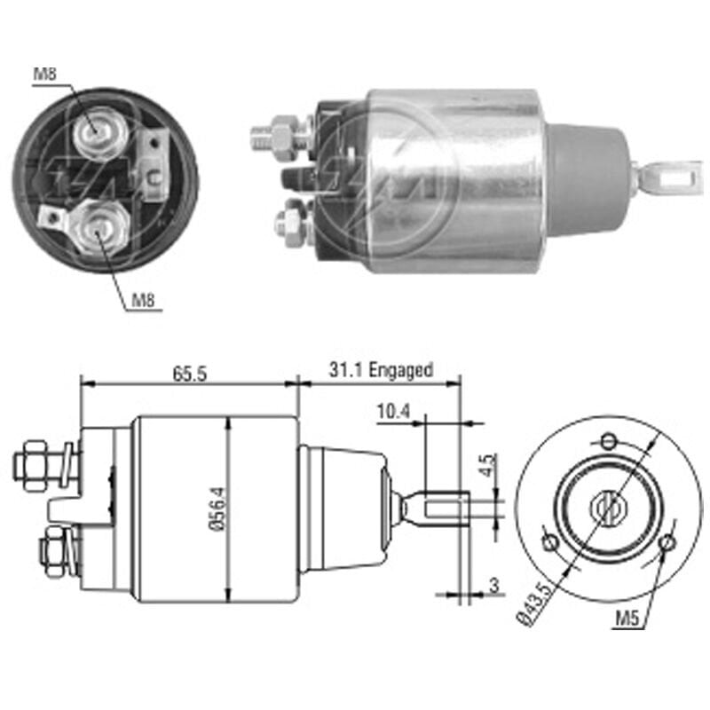 ZM 1575 - MARŞ OTOMATİĞİ 12V