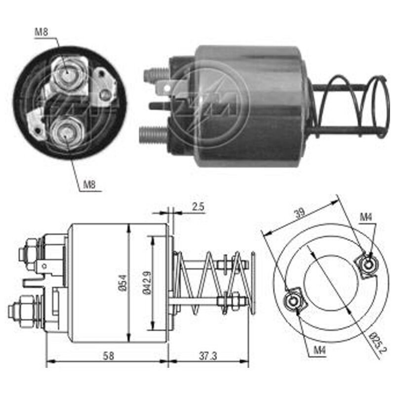 ZM 1594 - MARŞ OTOMATİĞİ 12V
