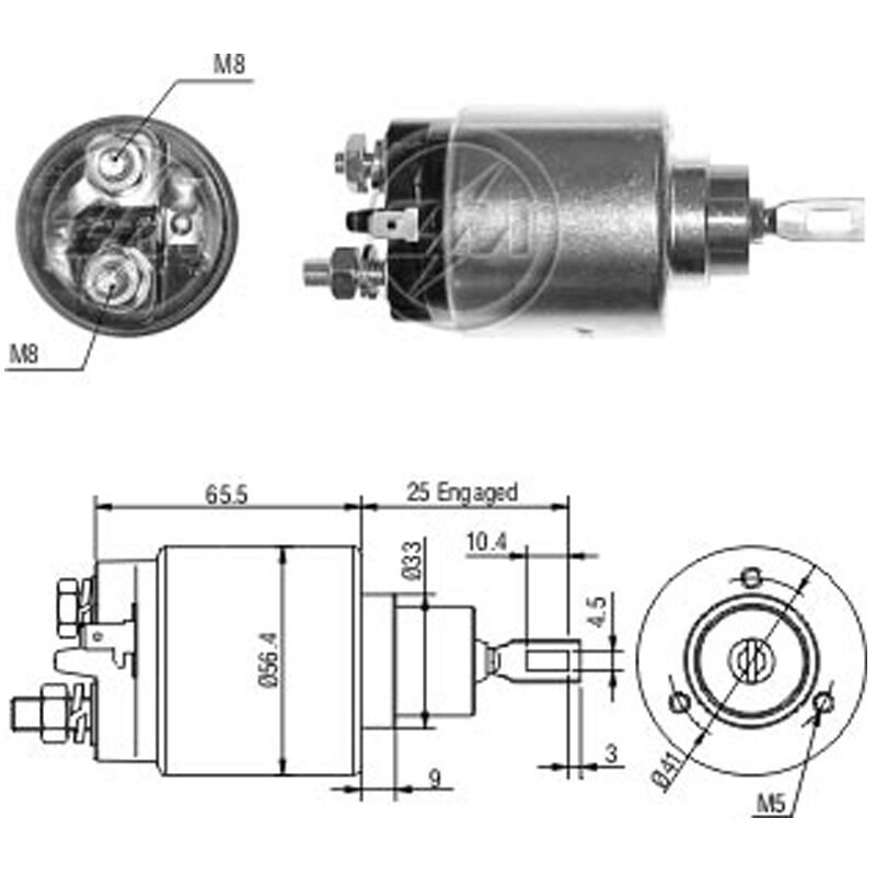 ZM 1777 - MARŞ OTOMATİĞİ 12V