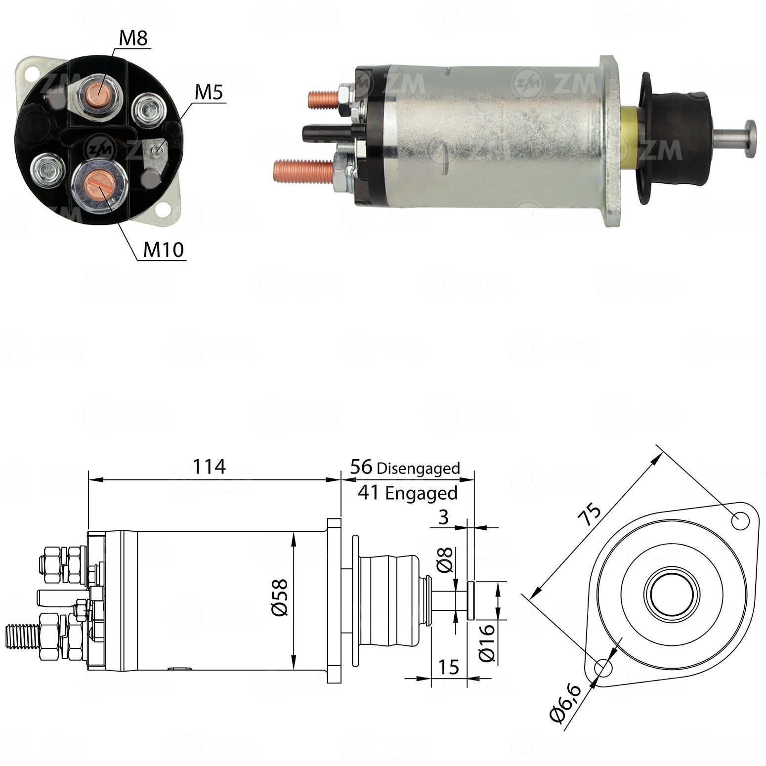 ZM 1818 - MARŞ OTOMATİĞİ 24V